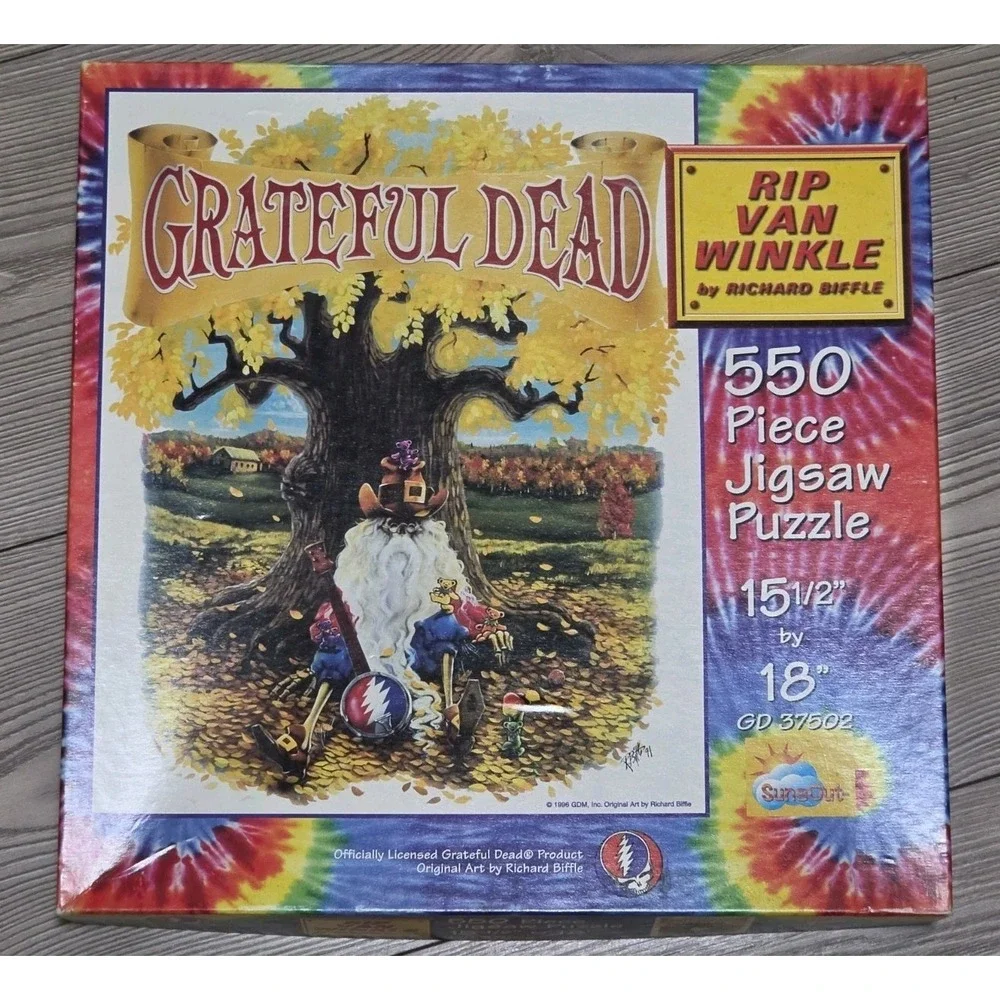 1996 SunOut, Inc Grateful Dead‎ Rip Van Winkle Puzzle By Richard Biffle - USA